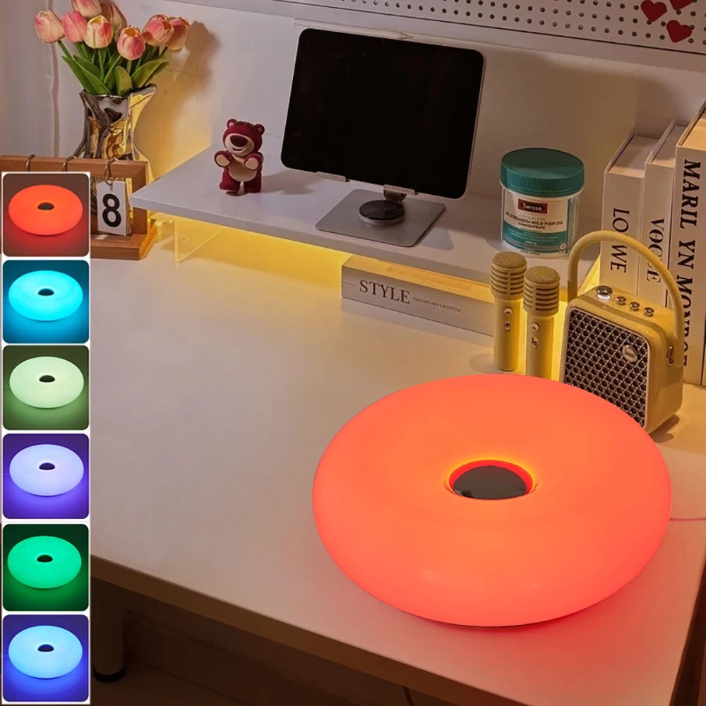 Donut Ambient Table Lamp – Modern Soft Glow Lighting