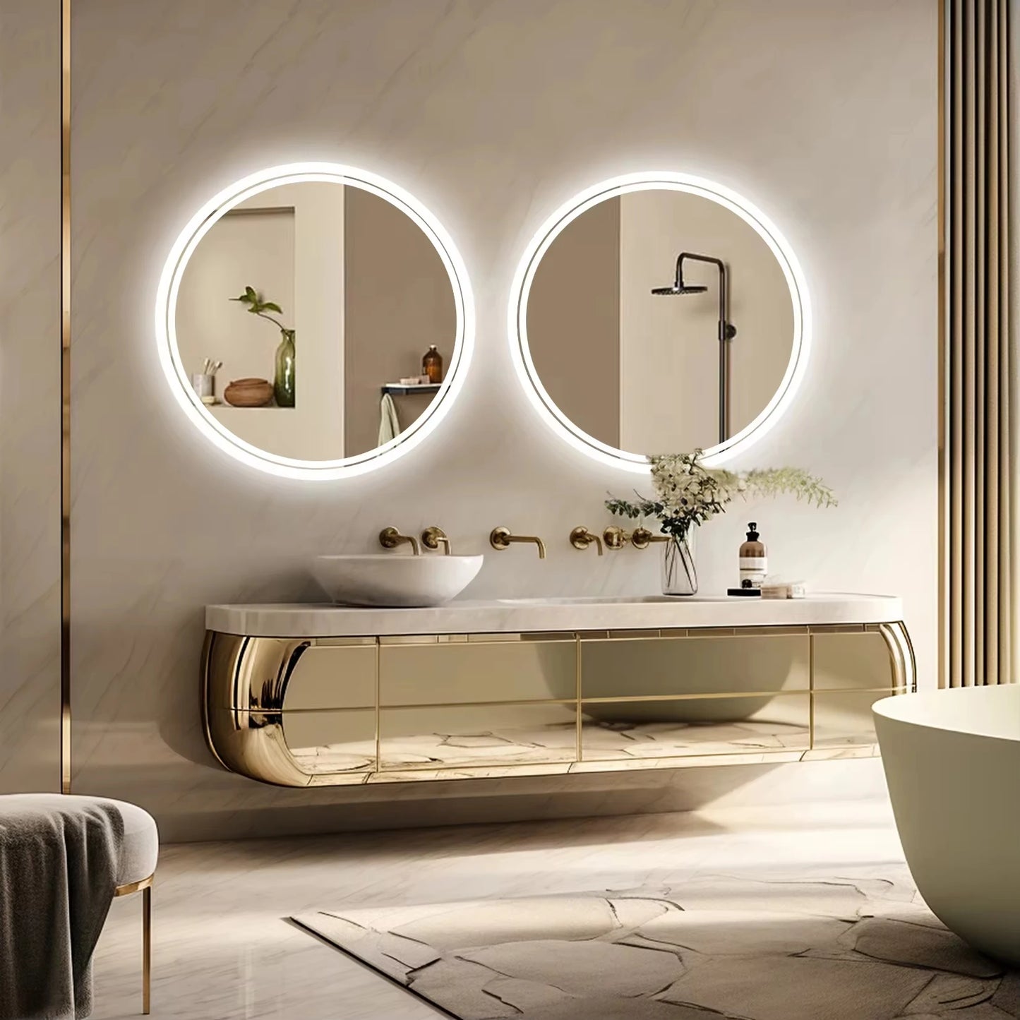 LED HD Smart Bathroom Mirror