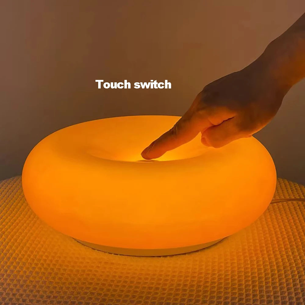 Donut Ambient Table Lamp – Modern Soft Glow Lighting